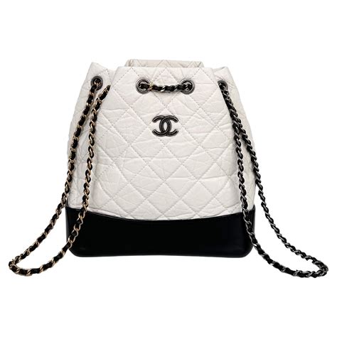 leather chanel backpack|Chanel gabrielle small backpack.